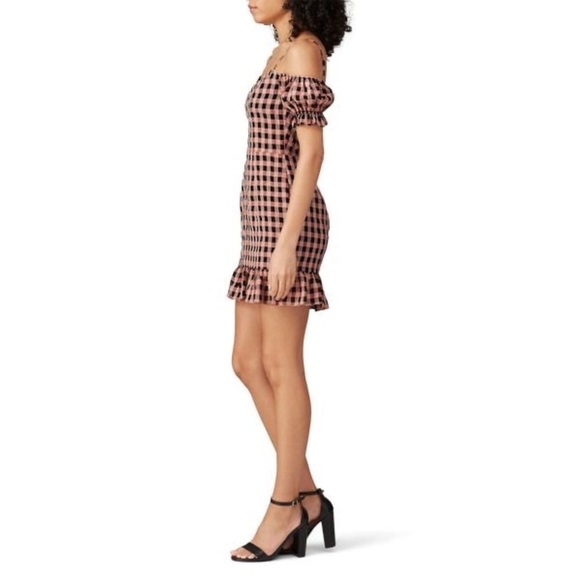 Cosmopolitan X Dress The Population NWT Estrella Dress Pink Print Size M - Picture 2 of 9